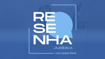 Banner do programa Resenha Jurídica da Vivax TV